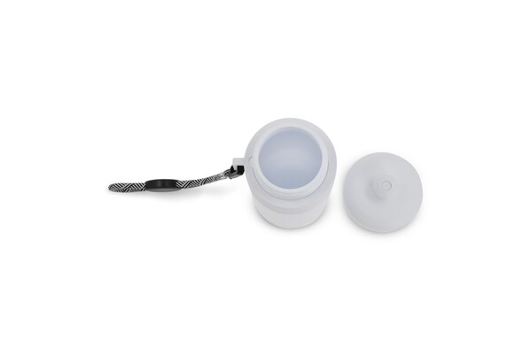 Bidon de sport avec bague 500ml - Blanc / Blanc