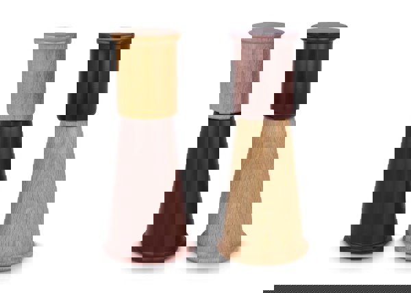 Sagaform Gurken Salt and Pepper Grinder Set small, 15cm - Dark Red