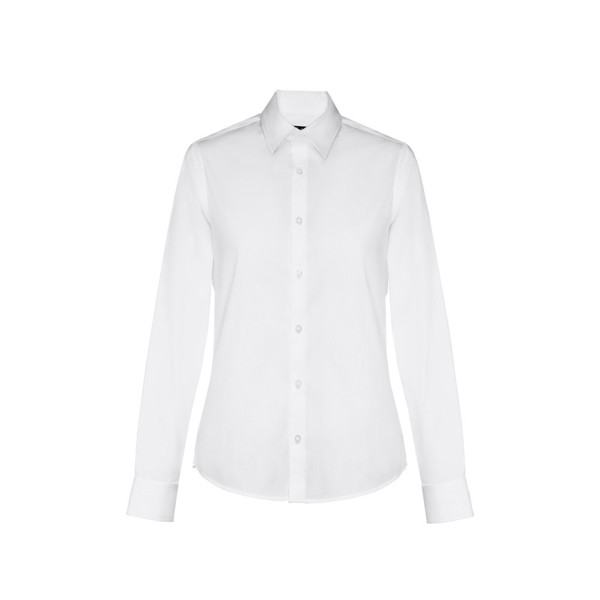 THC PARIS WOMEN WH. Women's long-sleeved shirt. White - White / L