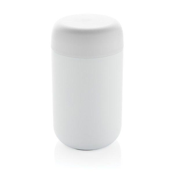 Brew RCS certified recycled stainless steel vacuum tumbler - White