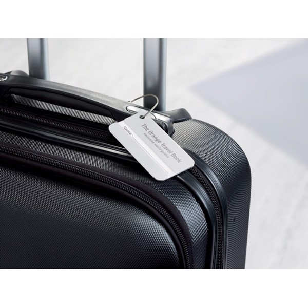 MB - Aluminium luggage tag Taggy