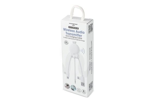 Xoopar OctopusFly Audio Transmitter - Blanc