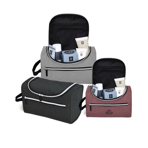 TROUSSE DE TOILETTE - Gris chine