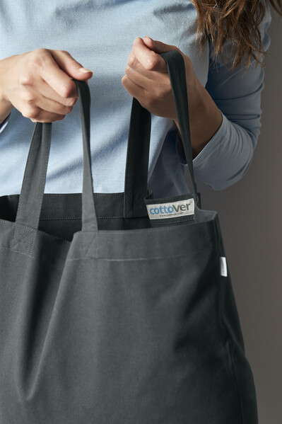 Cottover Gots Tote Bag Heavy/L black