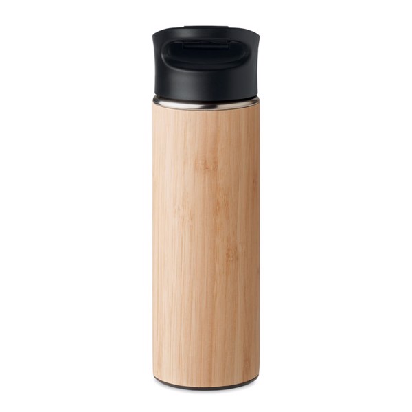 Double wall bamboo flask 450ml Nanda