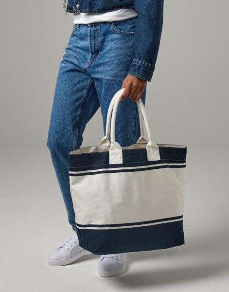 Canvas Deck Bag - Navy / Off White / ONE SIZE