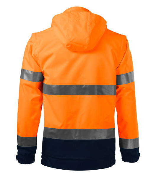 Bunda Unisex Rimeck® Hv Guard 4 In 1 - Fluorescenční Oranžová / 2XL