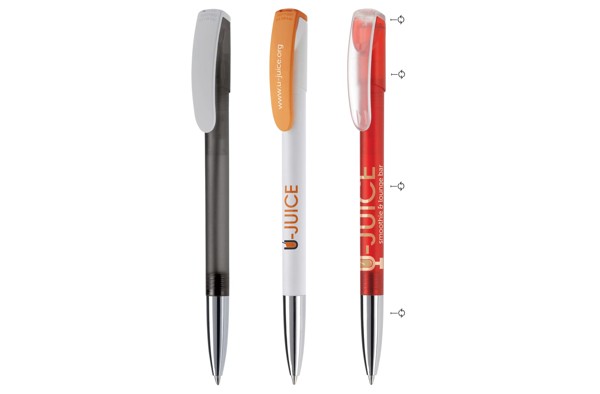 Deniro ball pen, X20 refill, 2.5km writing length