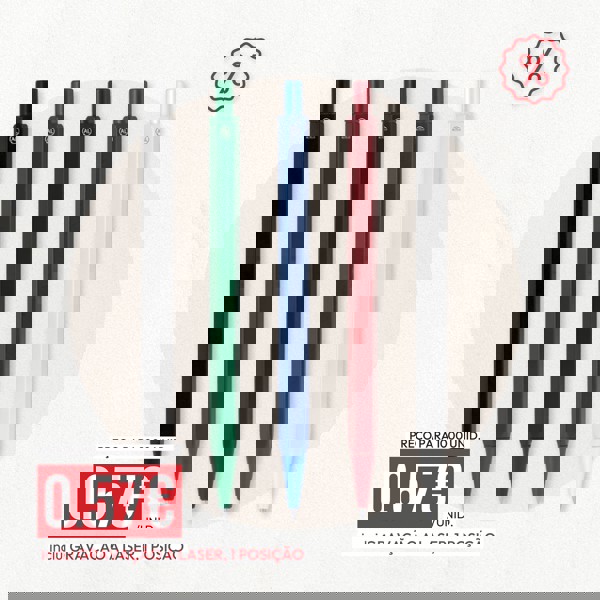 Esferográfica de Metal Reciclado