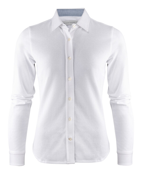 Harvest Burlingham Lady Jersey Shirt White XS