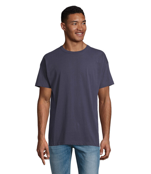 BOXY MEN T-SHIRT OVERSIZE - Francuska marynarka wojenna / XL