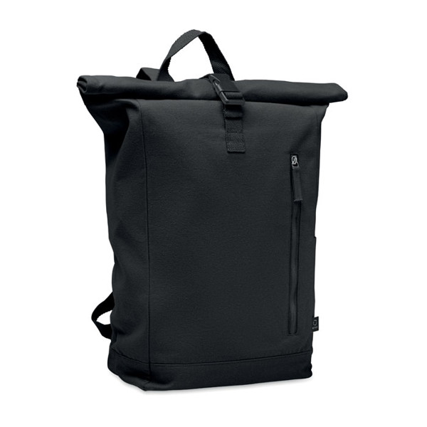 Roll top backpack 390 gr/m² Kamet - Black