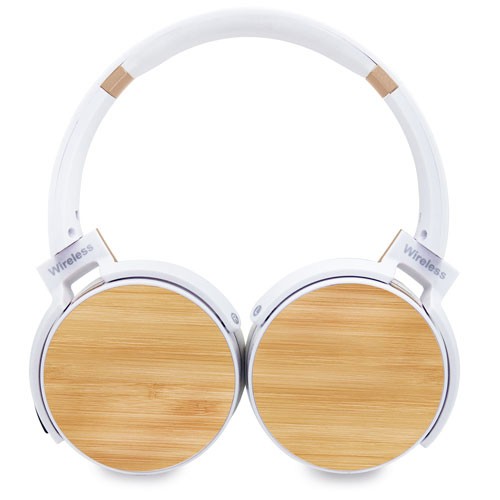 AURICULARES BLUETOOTH DE BAMBÚ -