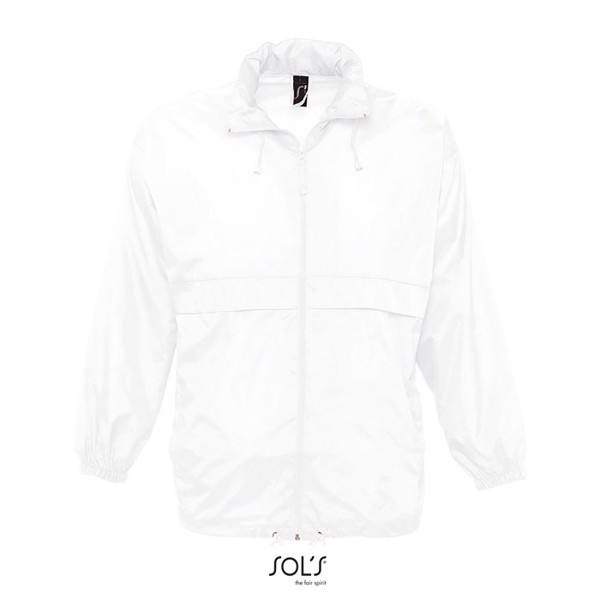 SURF Unisex Windbreaker - White / L