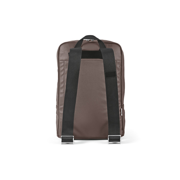 Vienna backpack 23L recycled cotton, waterproof - Grey