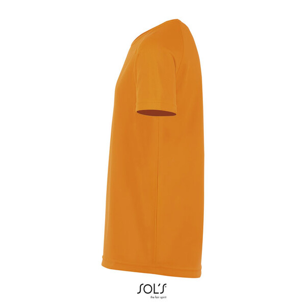 SPORTY T-SHIRT CRIANÇA 140g Sporty Kids - Laranja NeonXXL