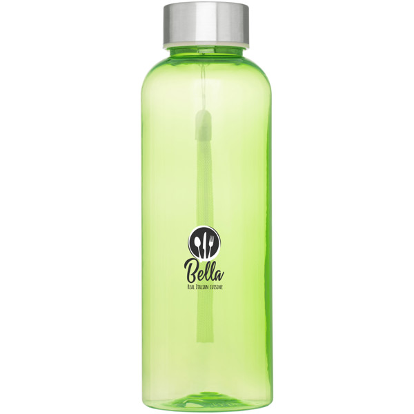 Borraccia sportiva in PET riciclato da 500 ml Bodhi - Lime trasparente