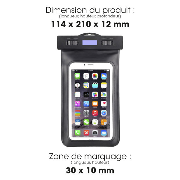 MIZU - ETUI IMPERMÉABLE WATERPROOF UNIVERSEL