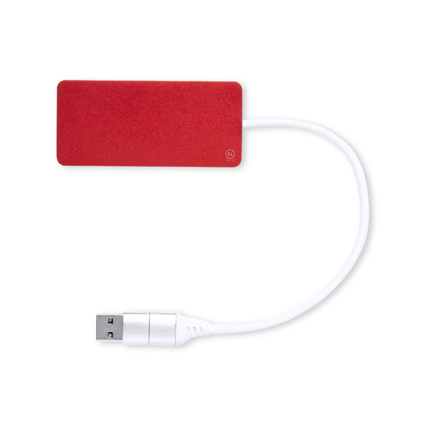 Porta USB Kalat - Rosso