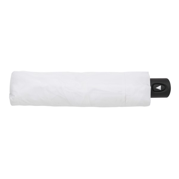 21" Impact AWARE™ RPET 190T mini paraply, automatisk åbning, hvid -