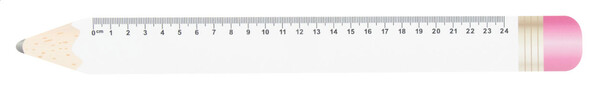 Ceruza formájú vonalzó Sharpy 24, 24 cm