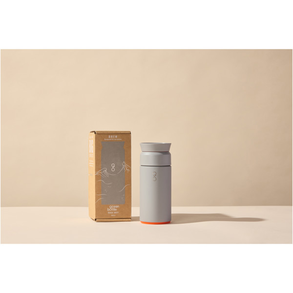 Copo térmico de 350 ml Ocean Bottle - Cinzento pedra