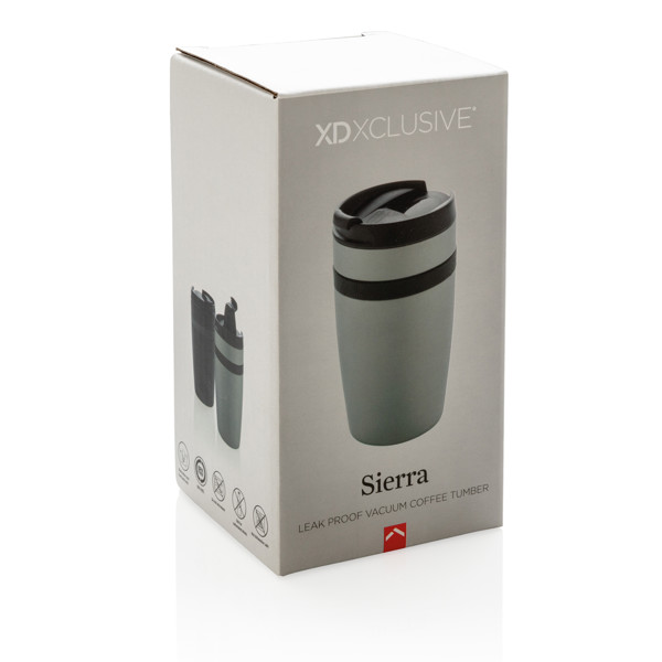 Xd Xclusive vakuumski kozarec za kavo, 280 ml - Srebrna / črna