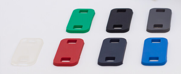Silicone Tag Ocean Blue - 2pack