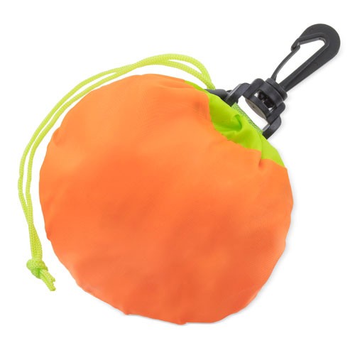 BOLSA DOBRÁVEL FORMA LARANJA