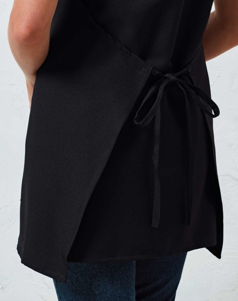 ‘Tulip' Wrap Around Tunic - Dark Grey / S/M