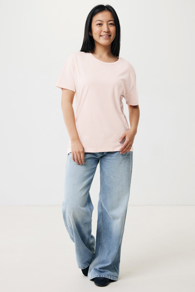 T-shirt pour femmes en coton recyclé IQONIQ Yala - Cloud Pink / XL