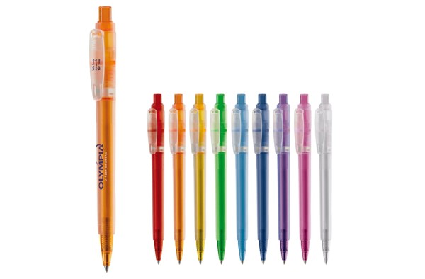 Ball pen Baron '03 Ice Frosty - Frosted White