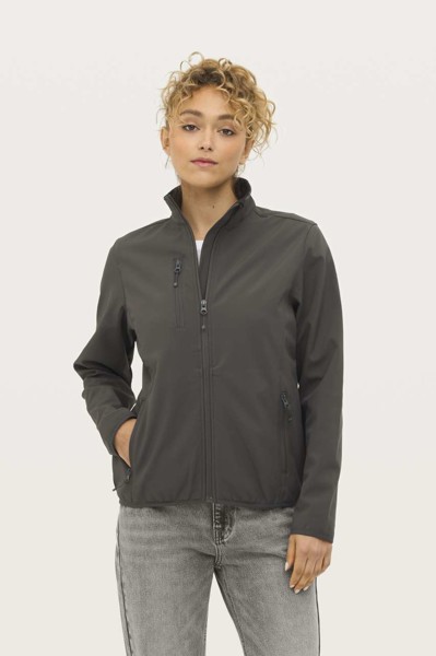 Sol's Falcon Women - Softshell Zip Jacket - Black / 2XL