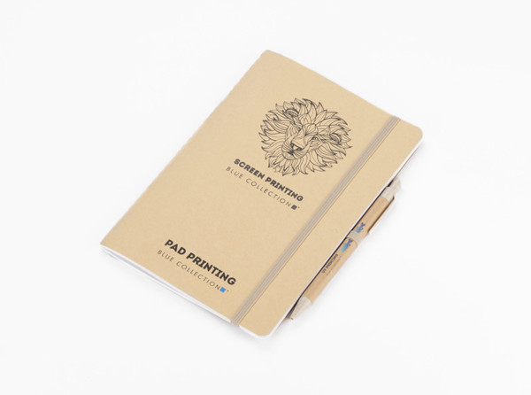 A5 notebook with pen REMATT