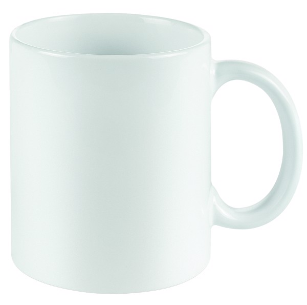 Mug Blanc Brillant Senator®, Pics One - Blanc