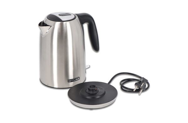 MS-015|Muse Water Cooker Stainless Steel - Silver