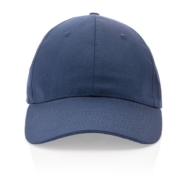 Impact 6 Panel Kappe aus 190gr rCotton mit AWARE™ Tracer - Navy Blau