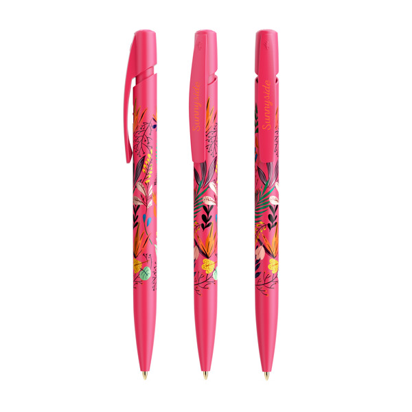 Stylo-bille BIC® Media Clic - Fuchsia Opaque