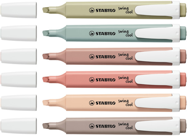 STABILO swing cool NatureCOLORS highlighter, mud green