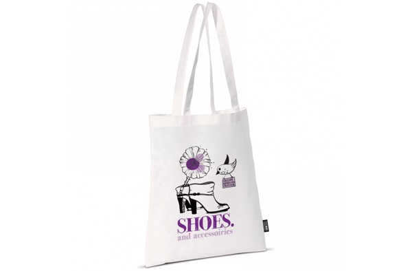 Shoulder bag non-woven white 75g/m²