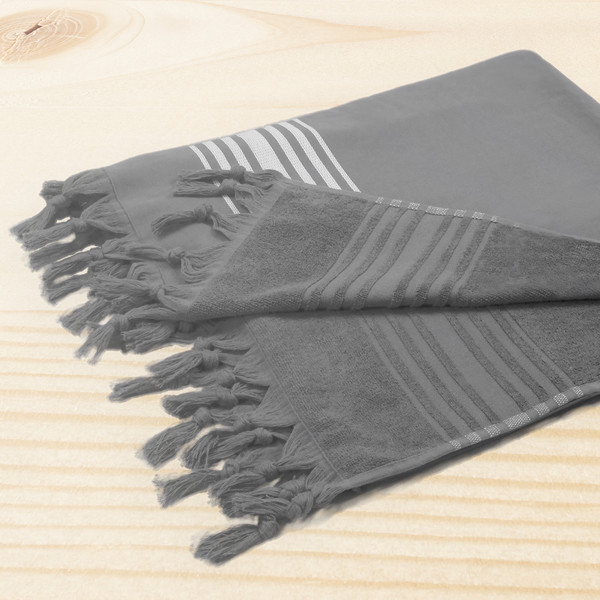 TOALHA PAREÔ ISOLA - CINZA