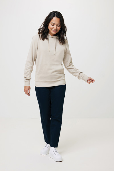Sweat à capuche en coton recyclé Iqoniq Jasper - Desert / XS