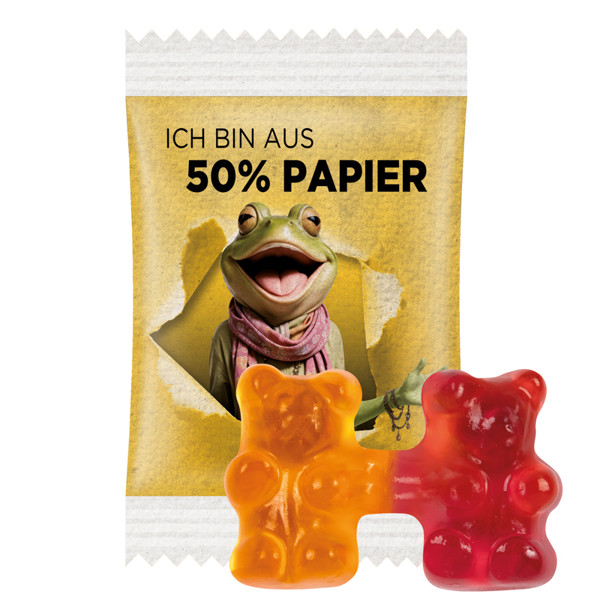 Trolli team jelly bears, foil transparent
