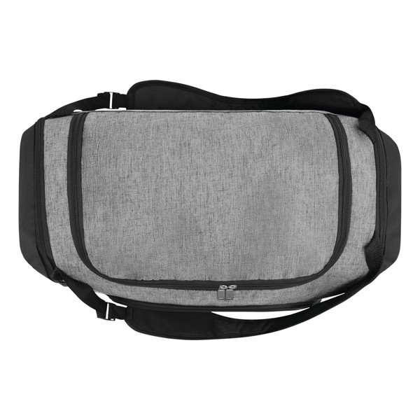 Sporttasche 2 In 1 - Grau / Schwarz