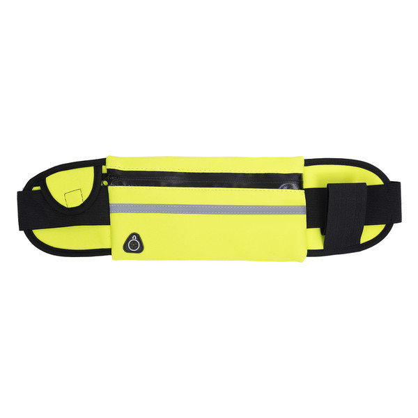 Allget sports waist bag with bottle holder - Yellow