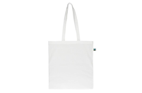Bag Fairtrade long 140g 38x42 - White
