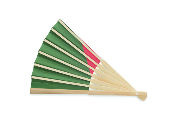 Eventail à motif de drapeau Funfan - Couleurs Assorties