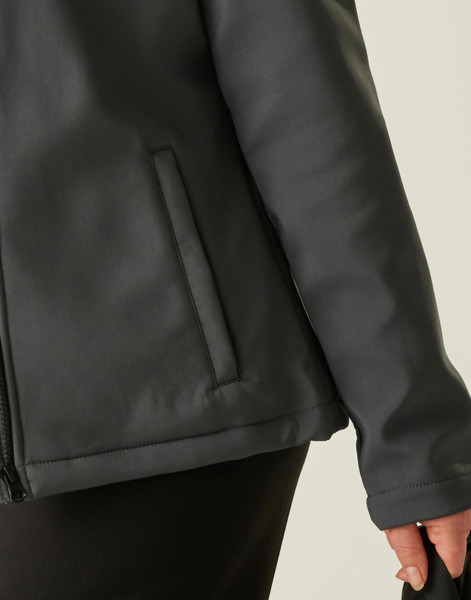 Women's Ablaze Printable Softshell - Black / Black / 12 (38)