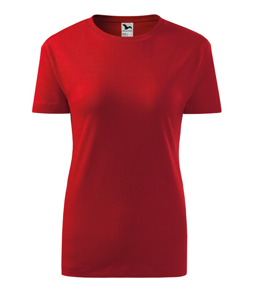 Tričko Dámské Malfini® Classic New - Červená / 2XL