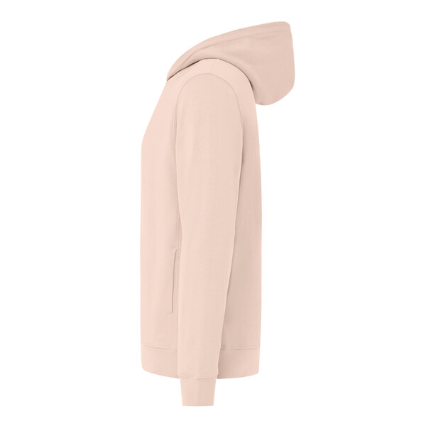 IQONIQ Yengo Hoodie mit Seitentaschen aus rec. Baumwolle - Peach Nectar / XXS